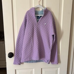 Southern Shirt Purple Quilted Sweatshirt